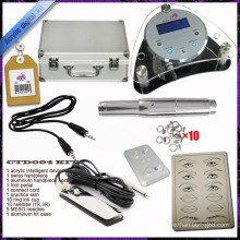 Kit de maquillage permanent professionnel 2015 Machine de tatouage avec batterie de tatouage numérique